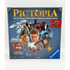 Harry Potter Pictopia Family Board Game Ravensburger 100% Complete Like New